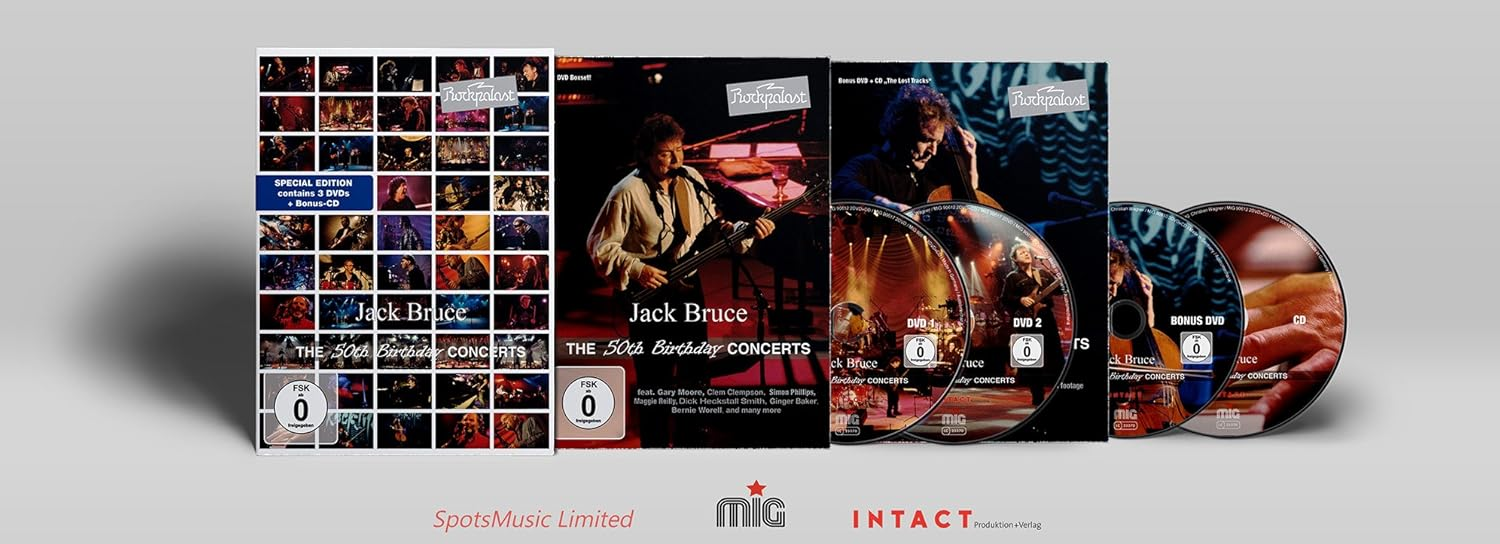 50th Birthday Concerts DVD/CD Sets Released